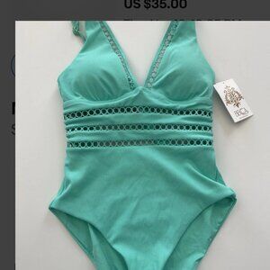 BNWT - BECCA Modern Edge One Piece Swimsuit - US S